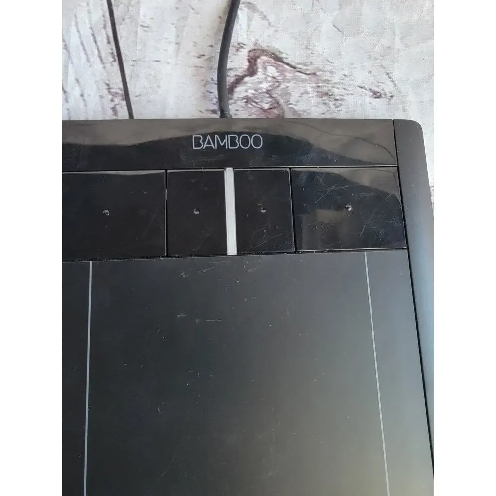 Wacom CTT-460 Bamboo Touch Digital Tablet NO PEN tested & working